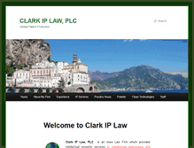 Tablet Screenshot of clarkiplaw.com